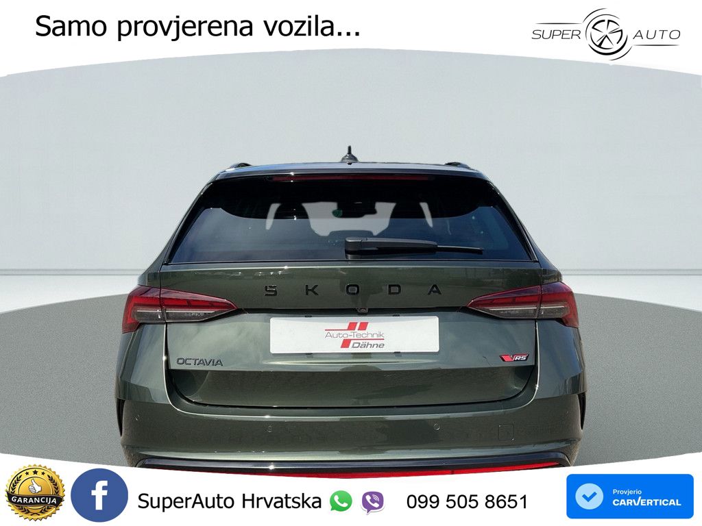 Škoda Octavia Combi RS 2.0 TSI (265 KS) DSG MATRIX+GR SJED+KAM
