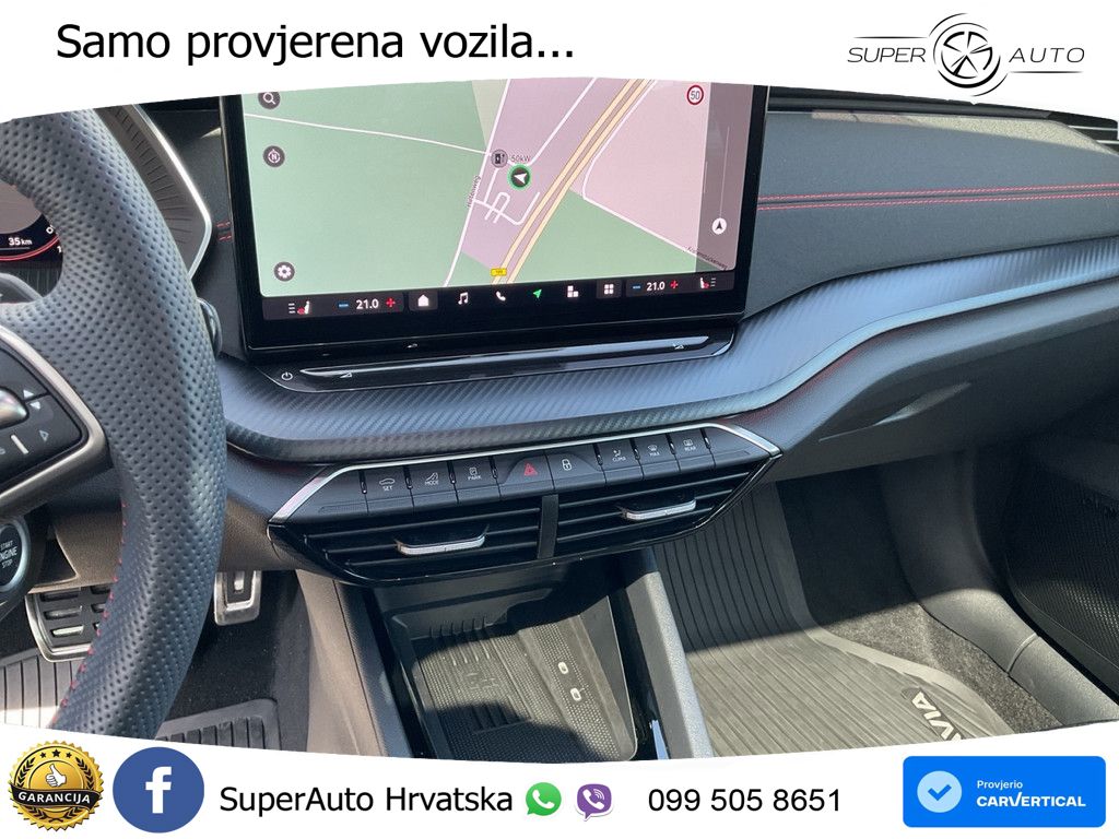 Škoda Octavia Combi RS 2.0 TSI (265 KS) DSG MATRIX+GR SJED+KAM