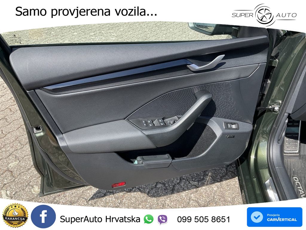 Škoda Octavia Combi RS 2.0 TSI (265 KS) DSG MATRIX+GR SJED+KAM