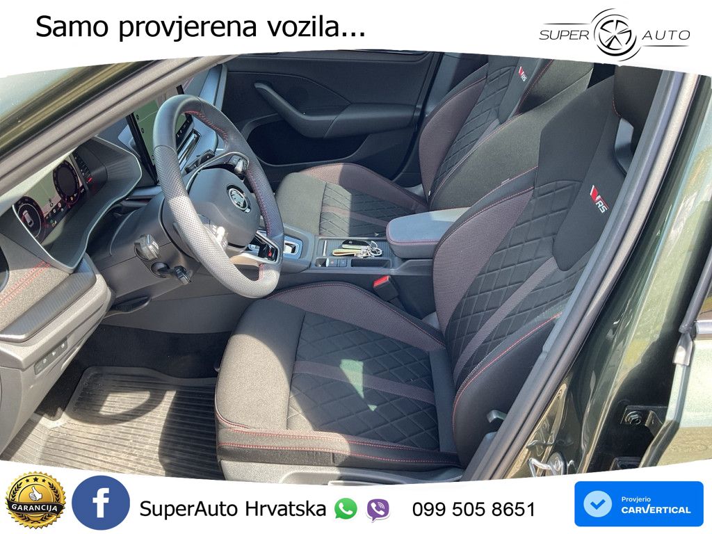 Škoda Octavia Combi RS 2.0 TSI (265 KS) DSG MATRIX+GR SJED+KAM