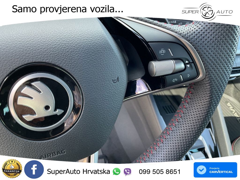 Škoda Octavia Combi RS 2.0 TSI (265 KS) DSG MATRIX+GR SJED+KAM