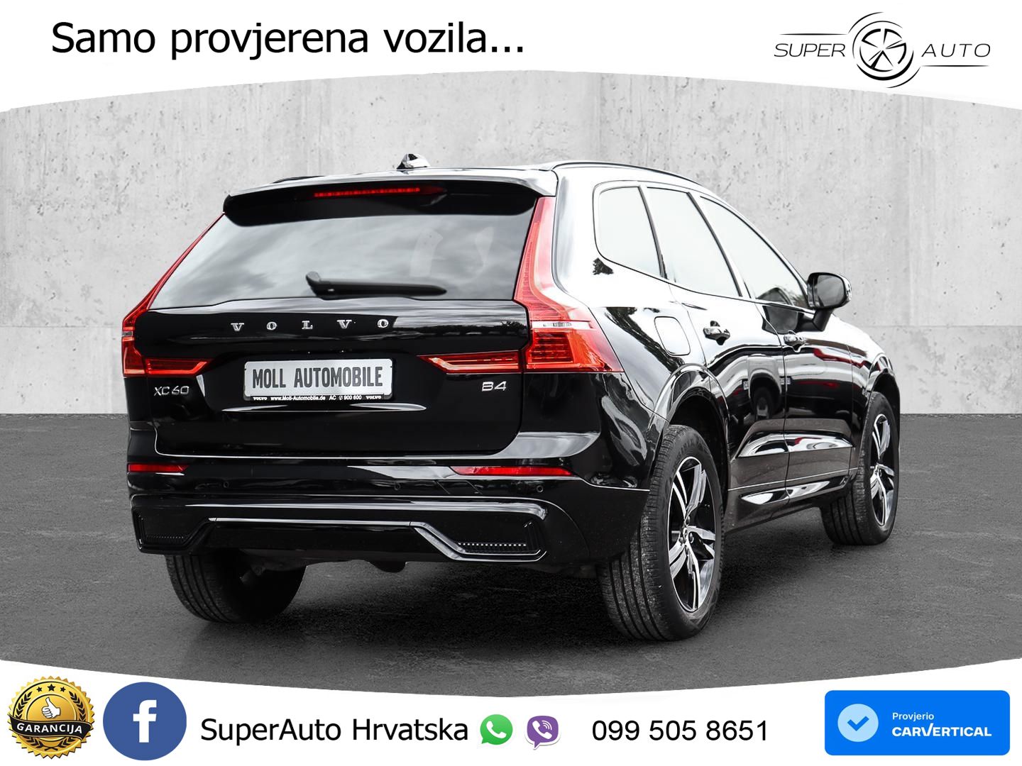 Volvo XC60 B4 Diesel FWD Geartronic LED+GR SJED+ACC