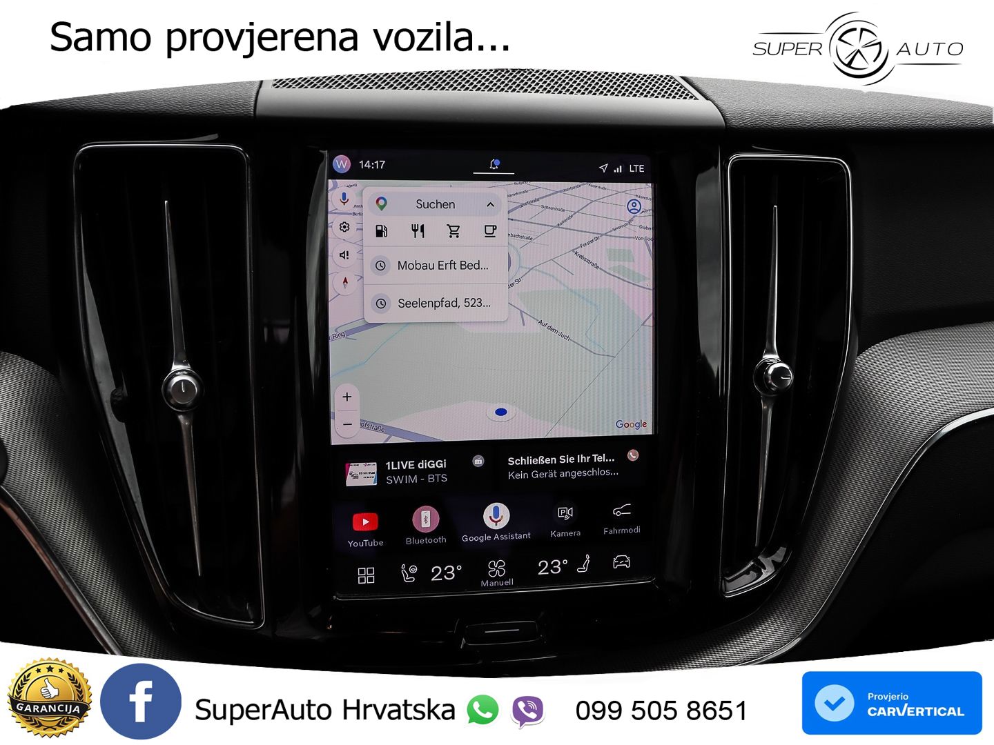 Volvo XC60 B4 Diesel FWD Geartronic LED+GR SJED+ACC
