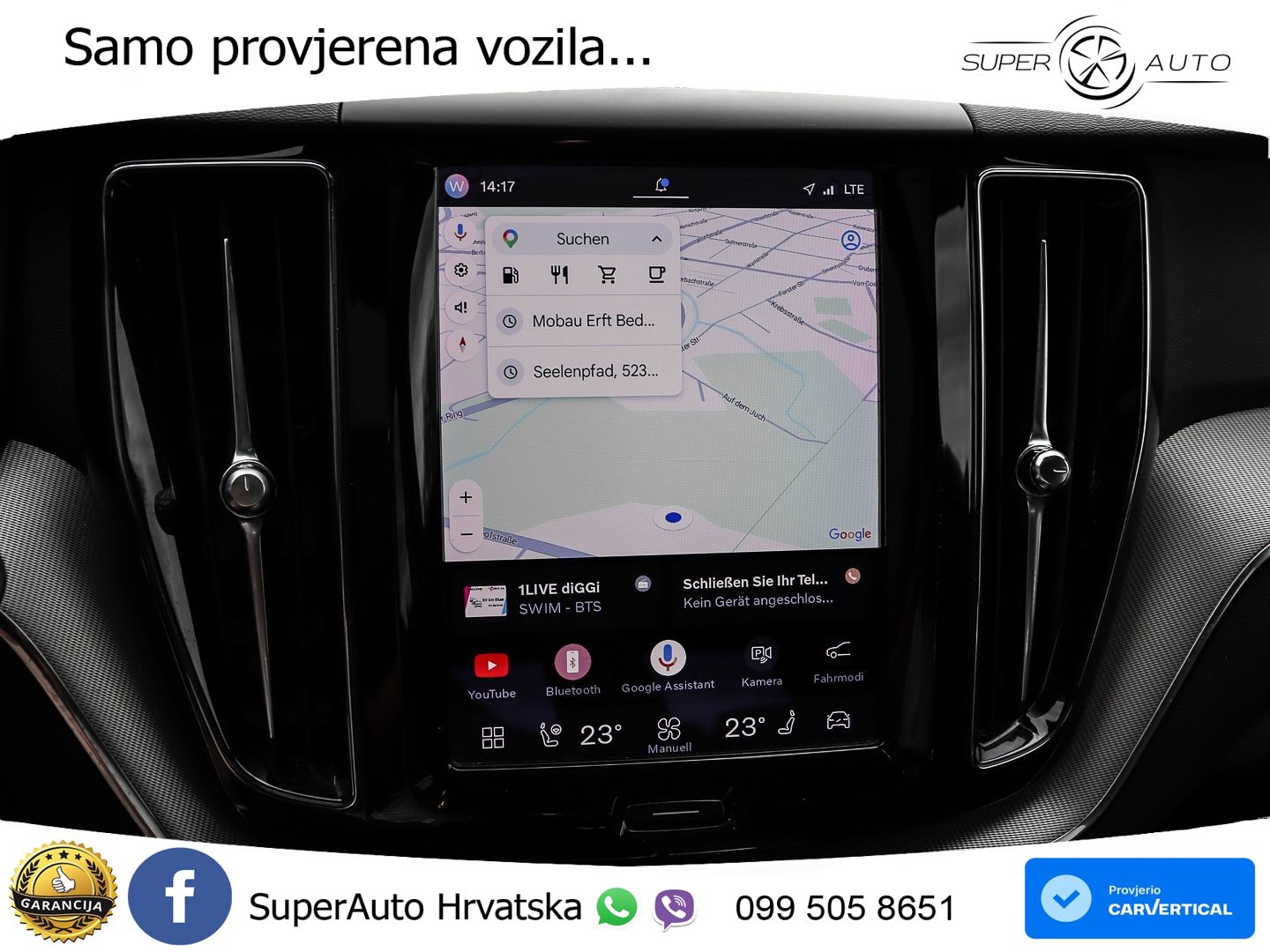Volvo XC60 B4 Diesel FWD Geartronic LED+GR SJED+ACC