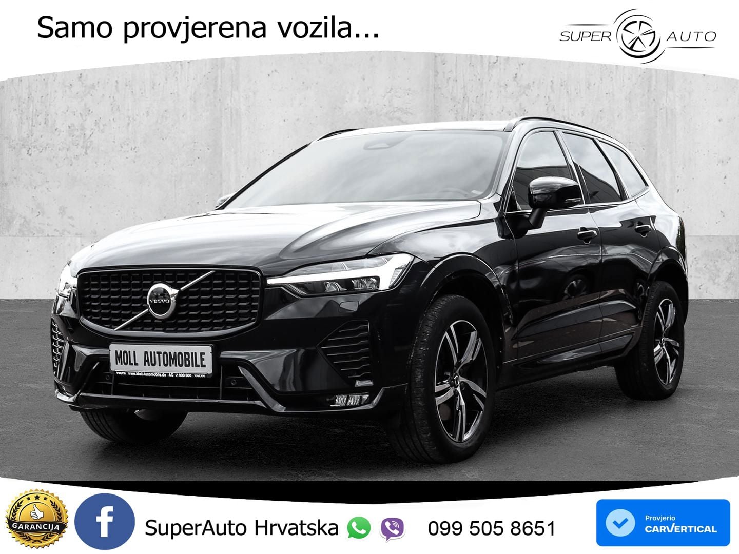 Volvo XC60 B4 Diesel FWD Geartronic LED+GR SJED+ACC