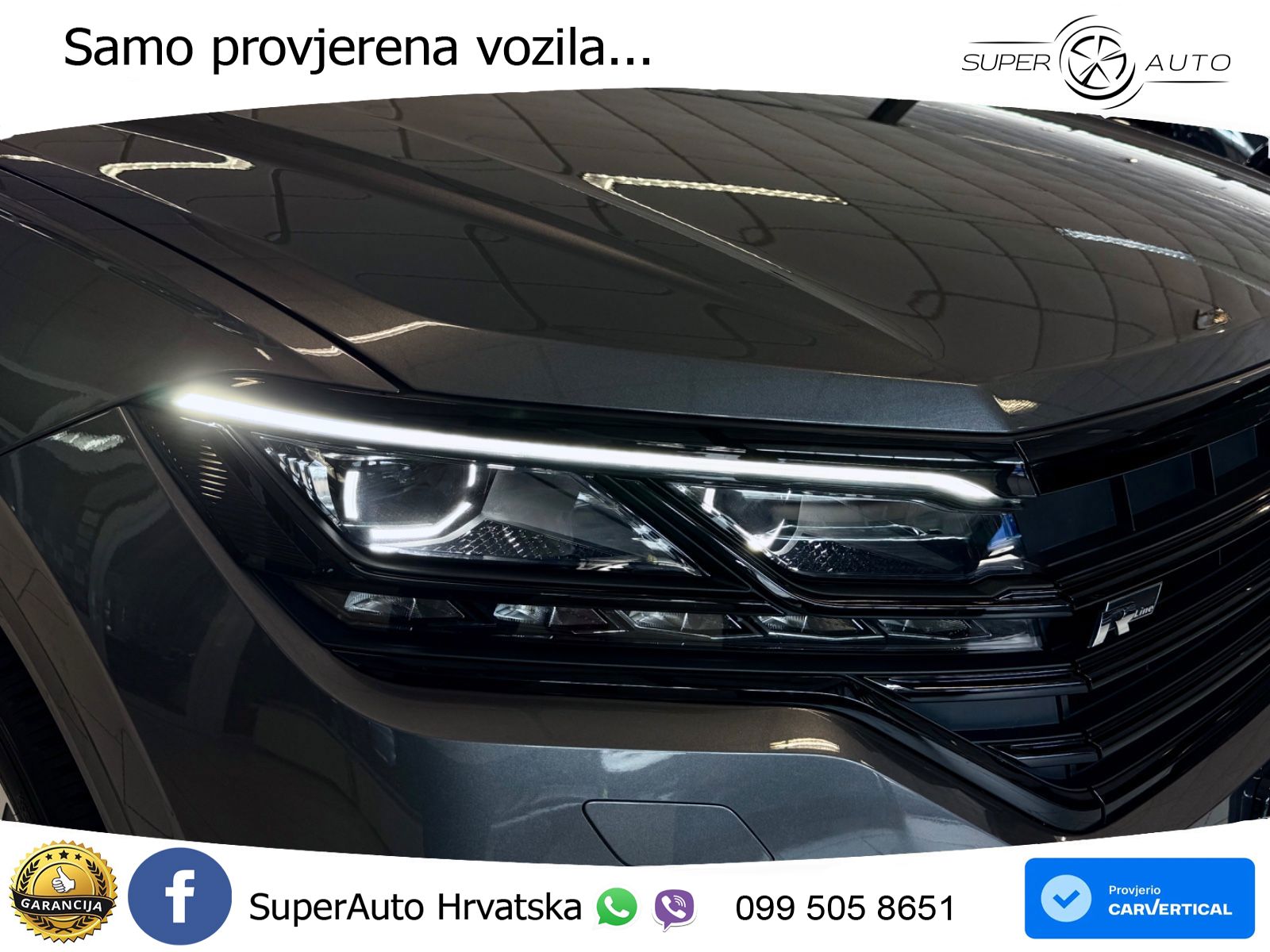 Volkswagen Touareg 3.0 V6 TDI (286 KS) 4MOTION Tiptronic R-Line LED+GR SJED+ACC