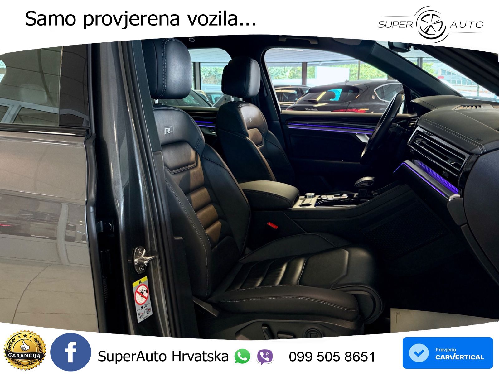 Volkswagen Touareg 3.0 V6 TDI (286 KS) 4MOTION Tiptronic R-Line LED+GR SJED+ACC
