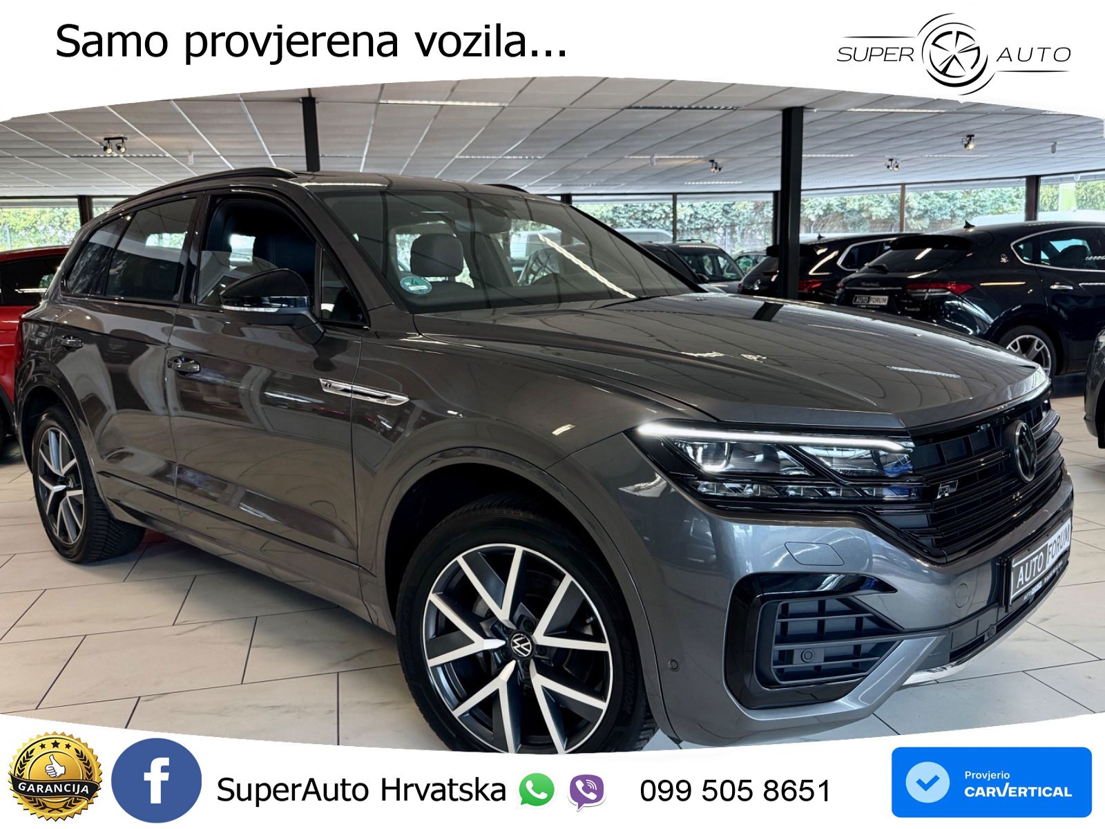 Volkswagen Touareg 3.0 V6 TDI (286 KS) 4MOTION Tiptronic R-Line LED+GR SJED+ACC