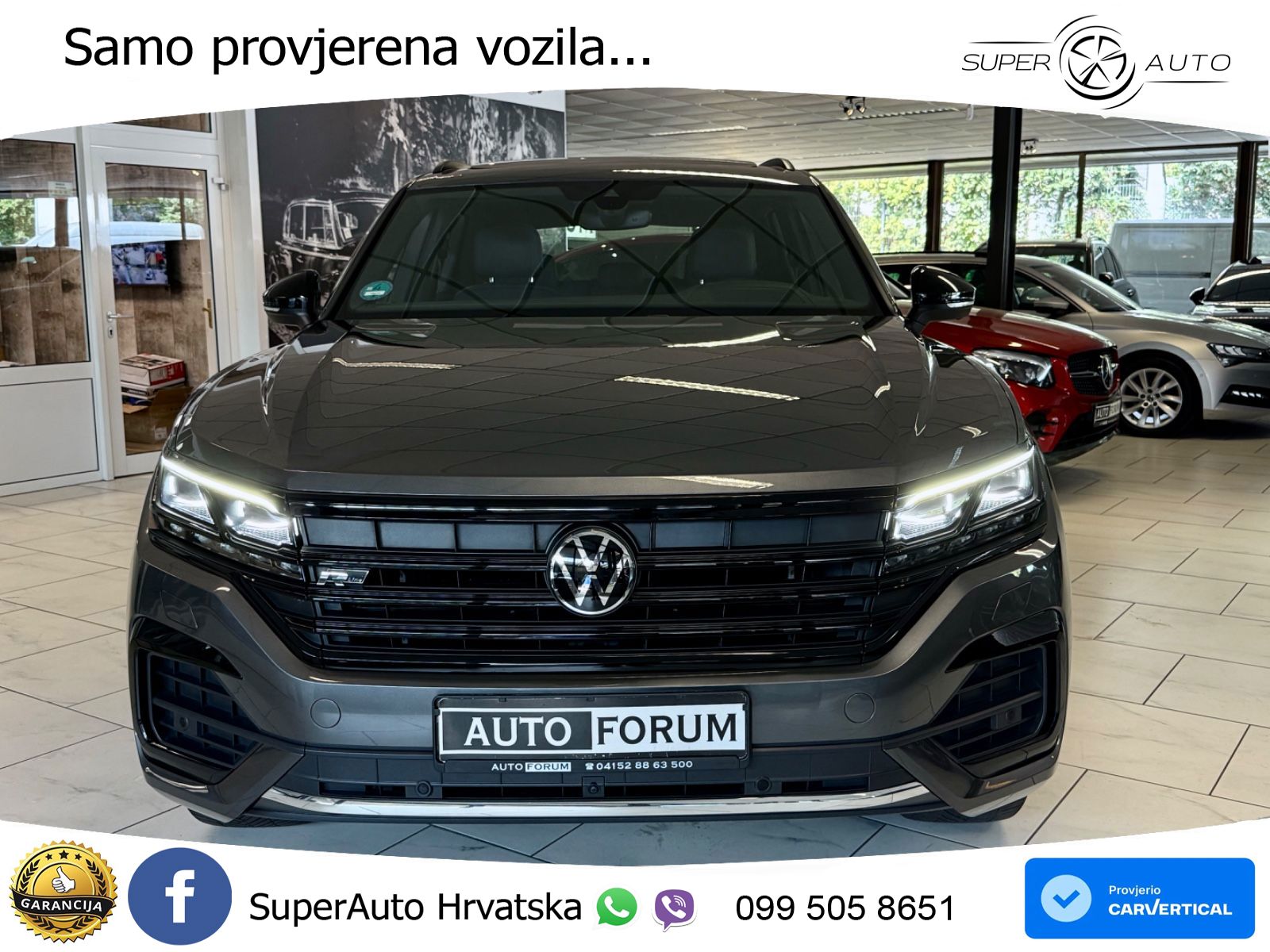 Volkswagen Touareg 3.0 V6 TDI (286 KS) 4MOTION Tiptronic R-Line LED+GR SJED+ACC