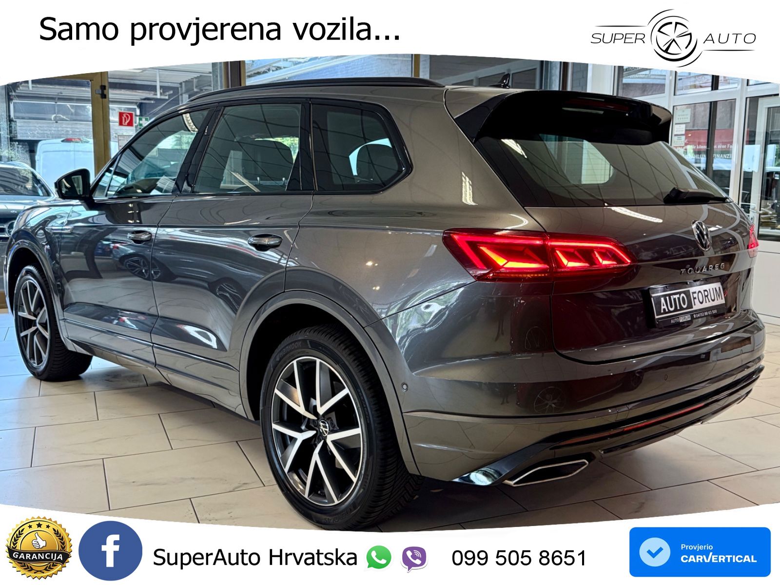 Volkswagen Touareg 3.0 V6 TDI (286 KS) 4MOTION Tiptronic R-Line LED+GR SJED+ACC