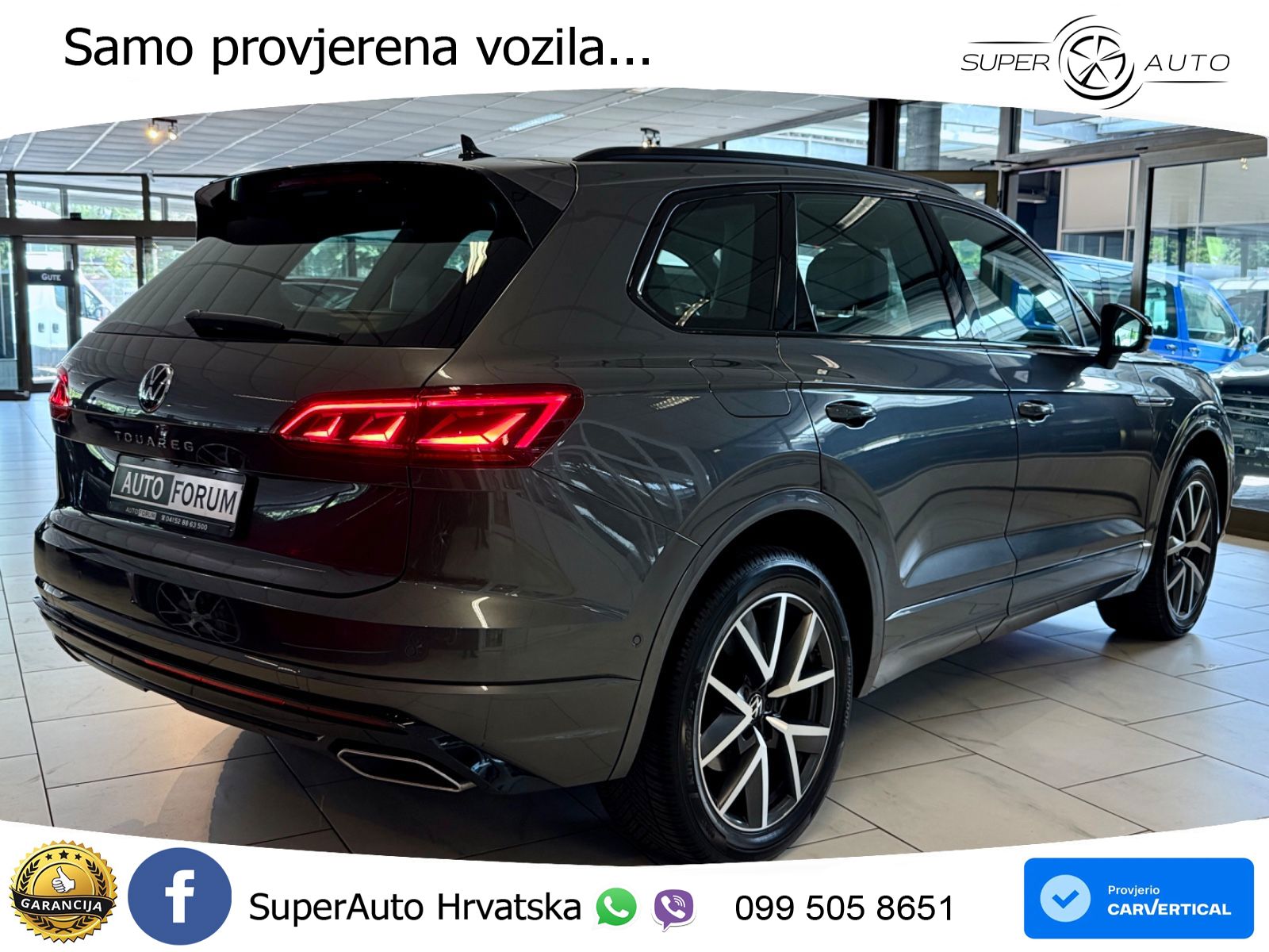 Volkswagen Touareg 3.0 V6 TDI (286 KS) 4MOTION Tiptronic R-Line LED+GR SJED+ACC