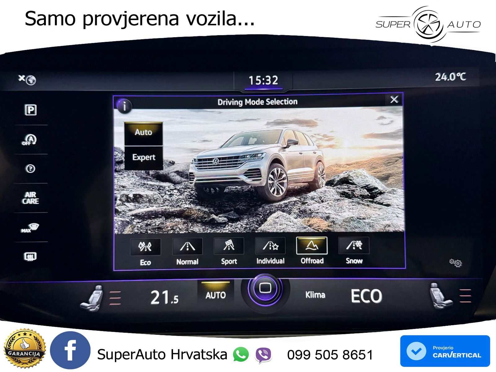 Volkswagen Touareg 3.0 V6 TDI (286 KS) 4MOTION Tiptronic R-Line LED+GR SJED+ACC