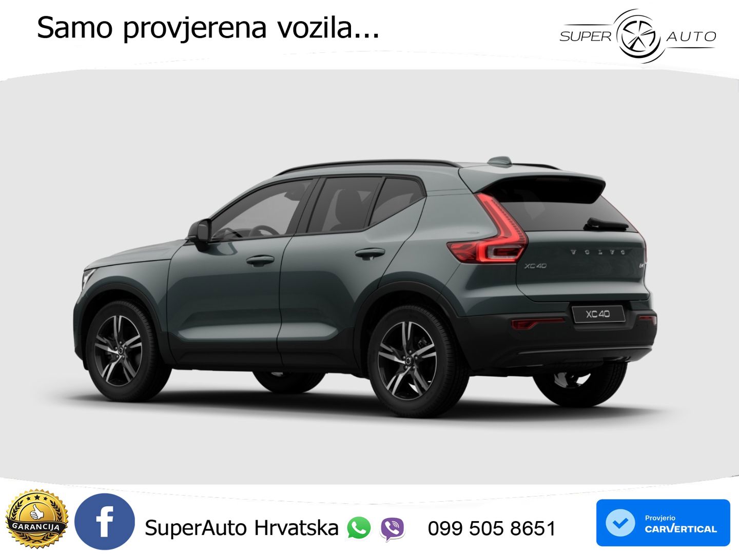 Volvo XC40 2.0 B4 197 KS Automatic LED+GR SJED+ACC