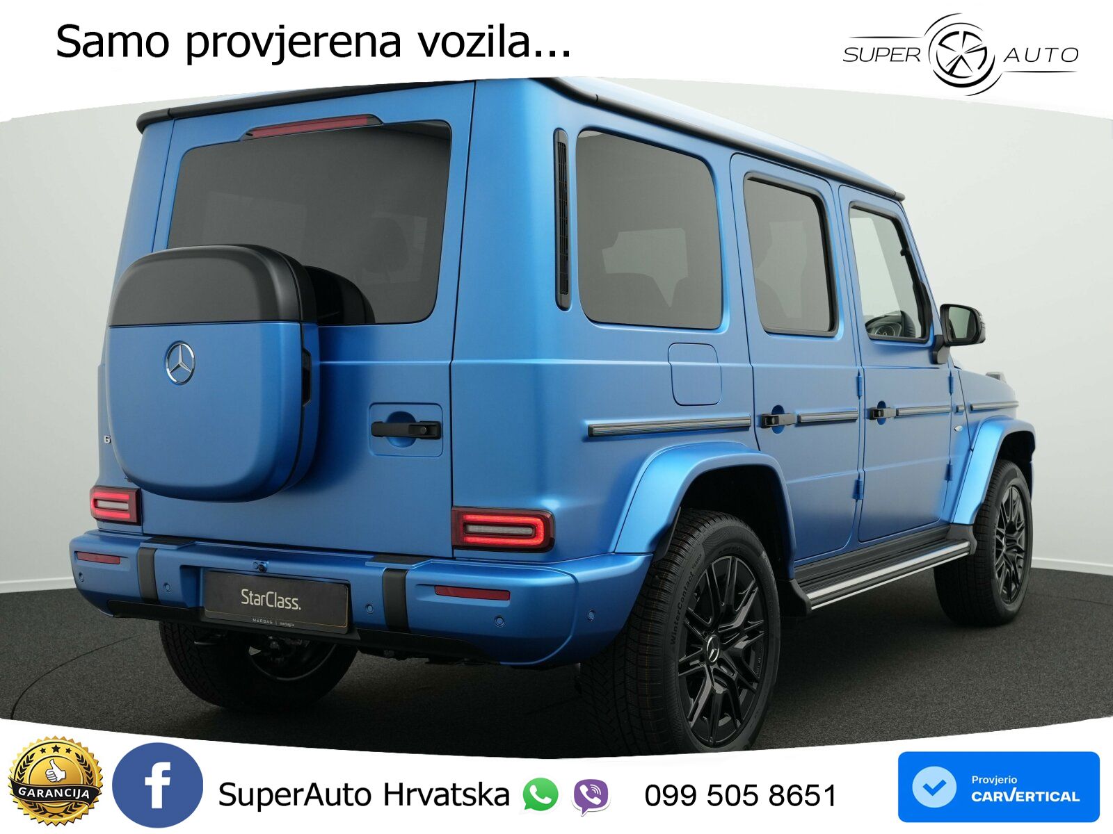 Mercedes G 580 EQ Long 116 kWh (587 KS) 4MATIC Edition One LED+GR SJED+ACC