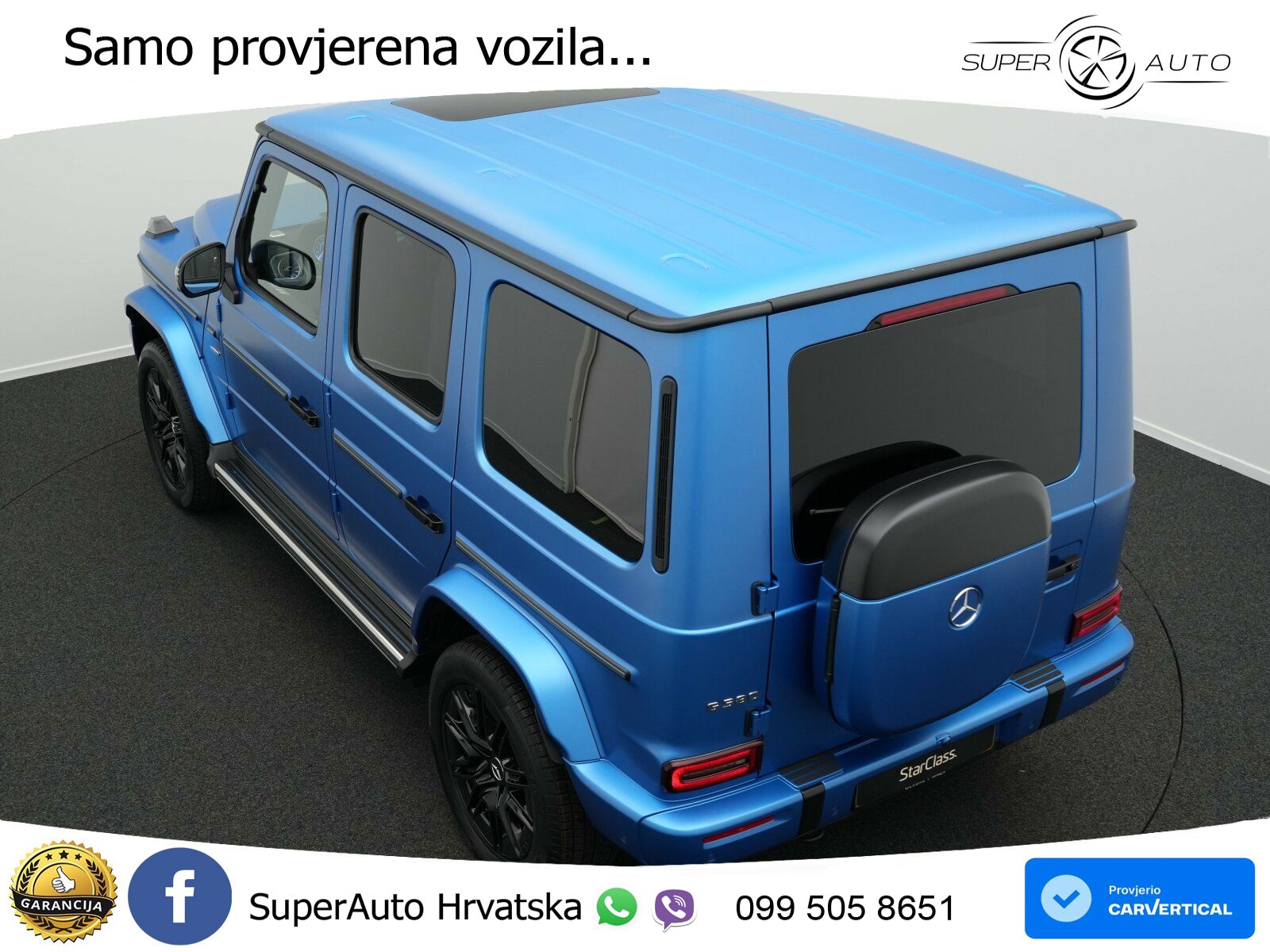 Mercedes G 580 EQ Long 116 kWh (587 KS) 4MATIC Edition One LED+GR SJED+ACC
