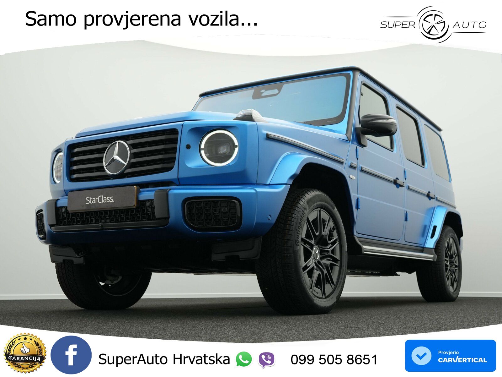 Mercedes G 580 EQ Long 116 kWh (587 KS) 4MATIC Edition One LED+GR SJED+ACC
