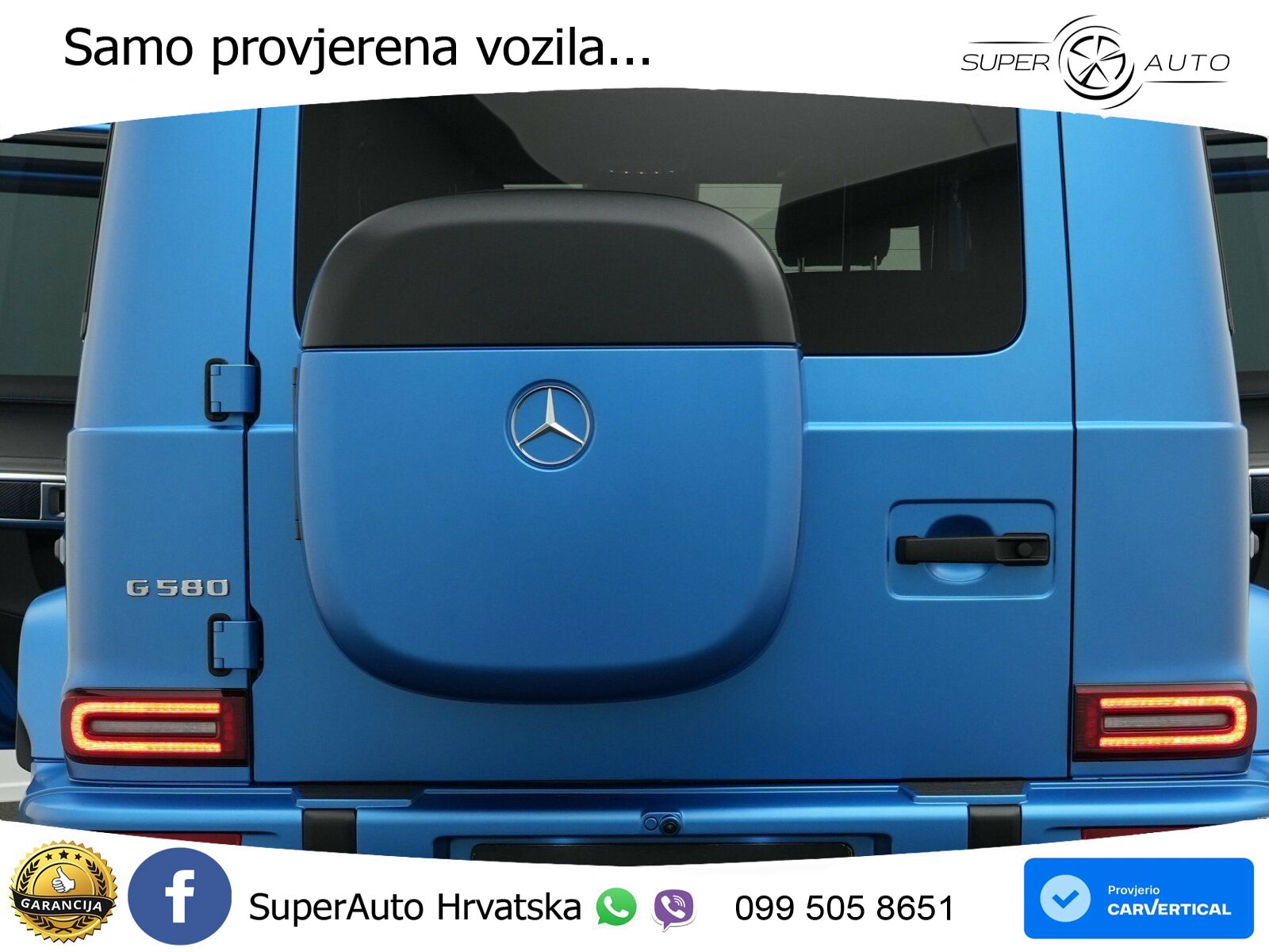 Mercedes G 580 EQ Long 116 kWh (587 KS) 4MATIC Edition One LED+GR SJED+ACC