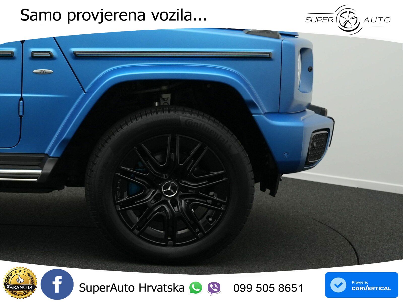 Mercedes G 580 EQ Long 116 kWh (587 KS) 4MATIC Edition One LED+GR SJED+ACC