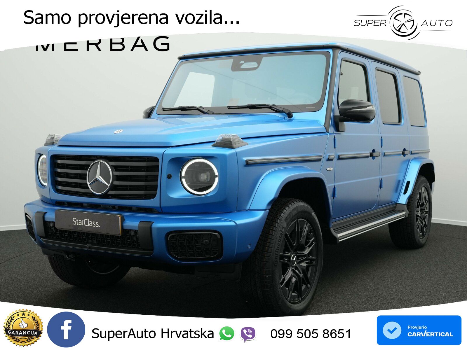 Mercedes G 580 EQ Long 116 kWh (587 KS) 4MATIC Edition One LED+GR SJED+ACC