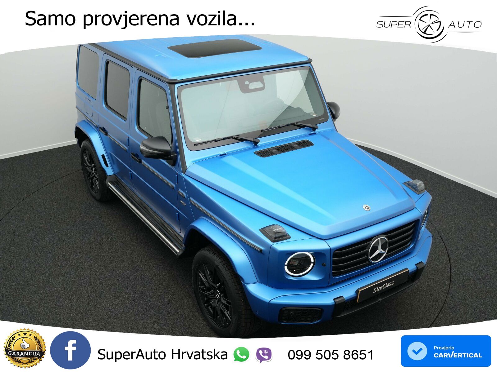 Mercedes G 580 EQ Long 116 kWh (587 KS) 4MATIC Edition One LED+GR SJED+ACC
