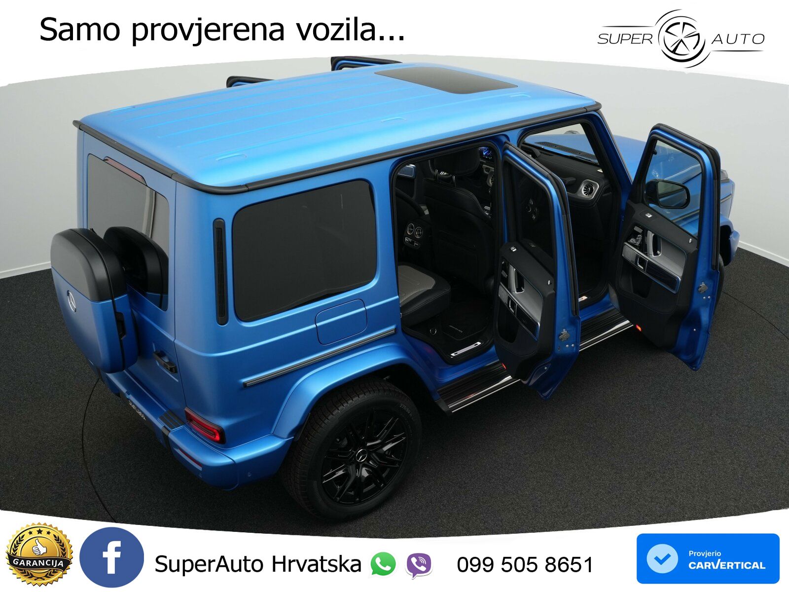 Mercedes G 580 EQ Long 116 kWh (587 KS) 4MATIC Edition One LED+GR SJED+ACC