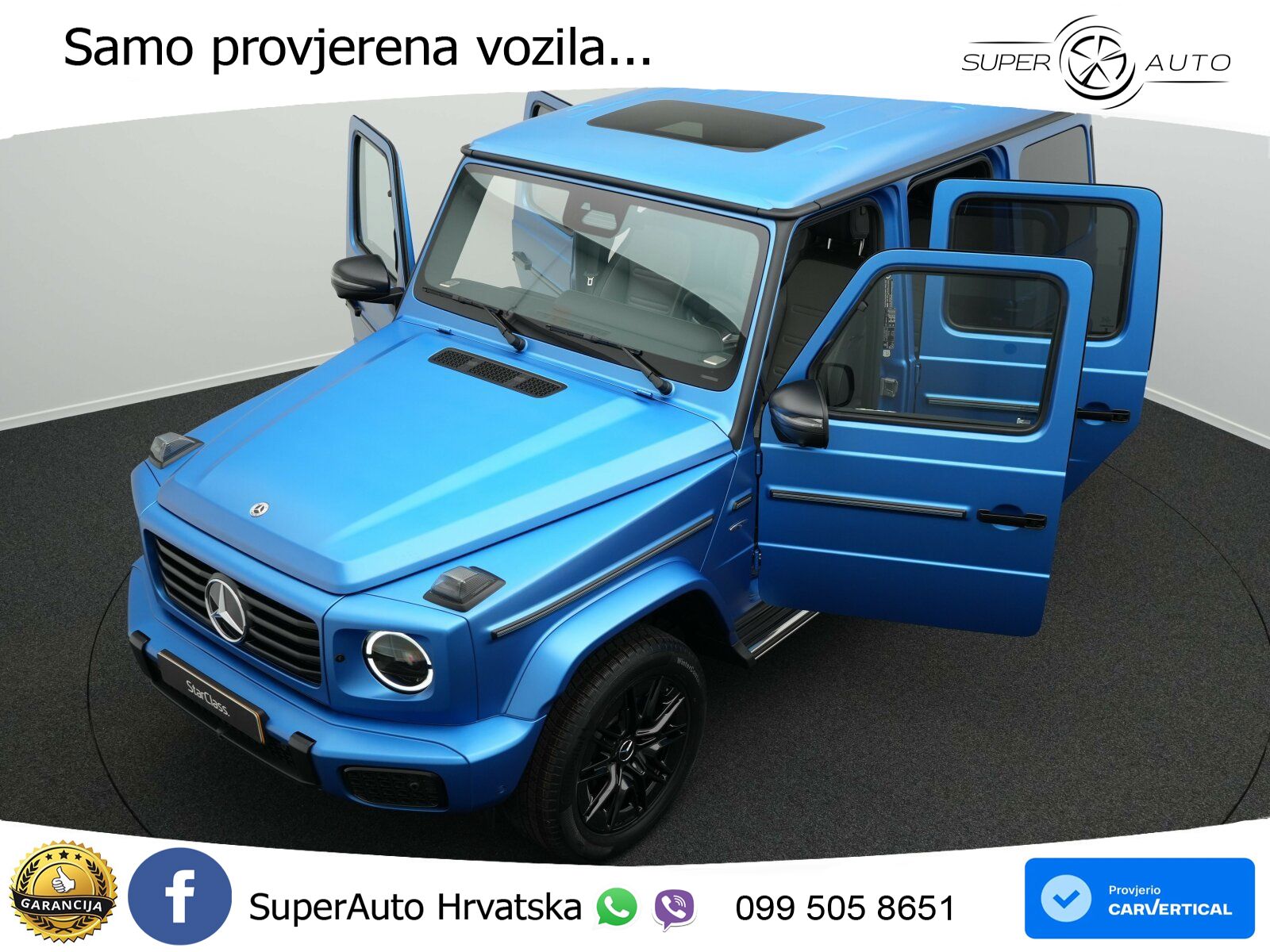 Mercedes G 580 EQ Long 116 kWh (587 KS) 4MATIC Edition One LED+GR SJED+ACC