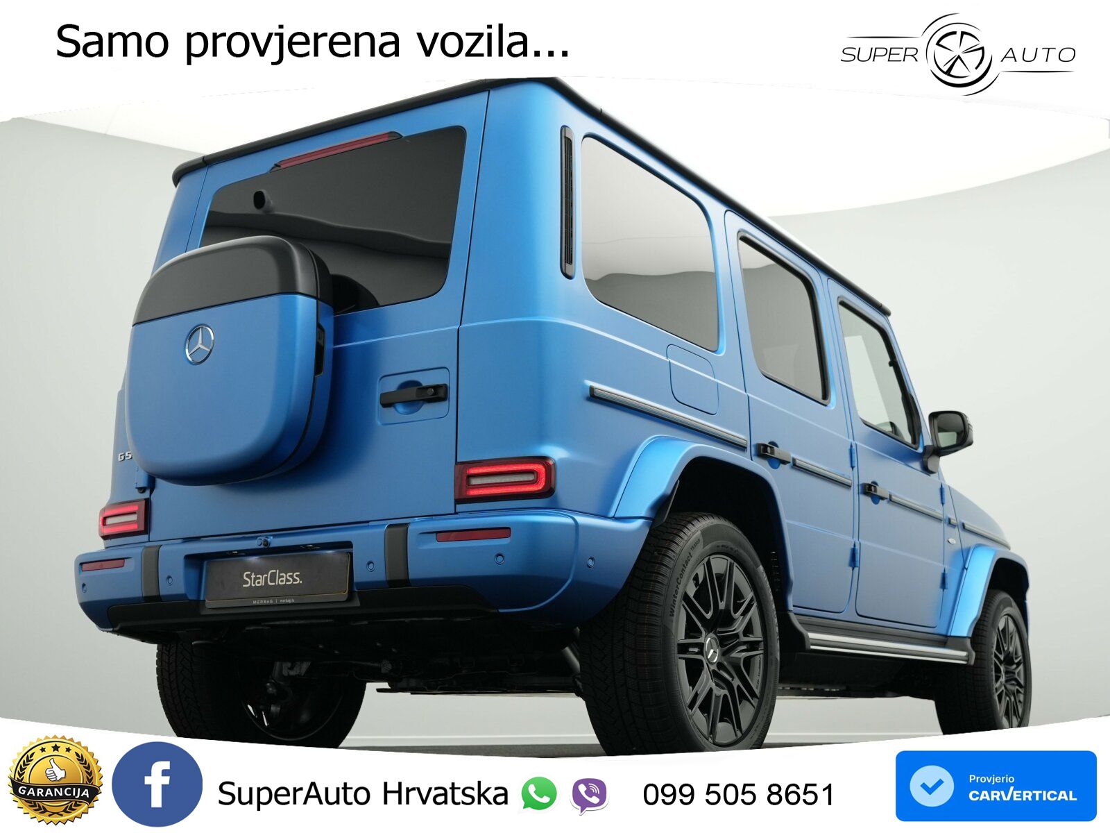 Mercedes G 580 EQ Long 116 kWh (587 KS) 4MATIC Edition One LED+GR SJED+ACC