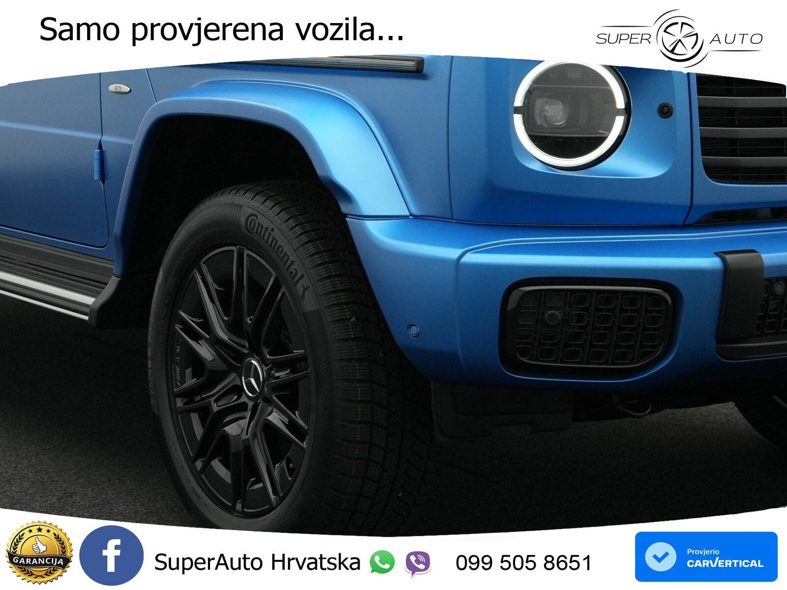 Mercedes G 580 EQ Long 116 kWh (587 KS) 4MATIC Edition One LED+GR SJED+ACC