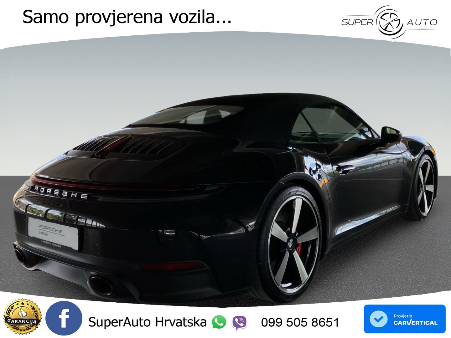 Porsche 911 Carrera 4 GTS Cabriolet 3.0 (480 KS) PDK MATRIX+GR SJED+KAM