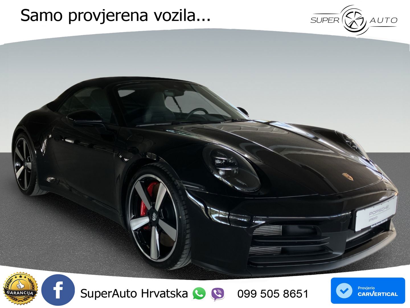 Porsche 911 Carrera 4 GTS Cabriolet 3.0 (480 KS) PDK MATRIX+GR SJED+KAM