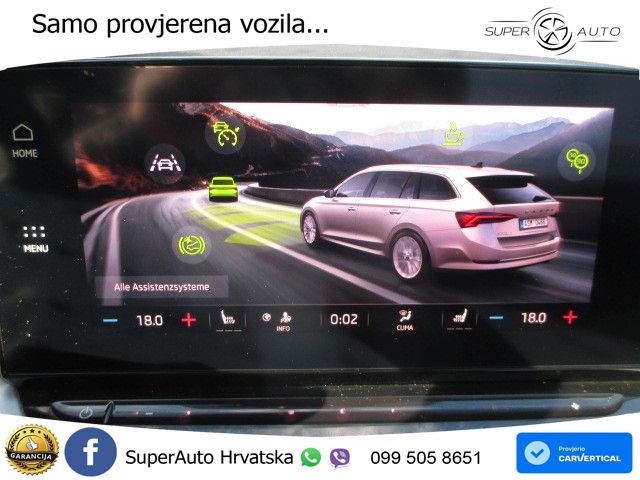 Škoda Octavia Combi 2.0 TDI (150 KS) LED+GR SJED+ACC