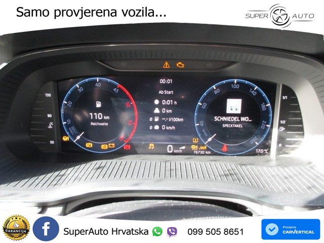 Škoda Octavia Combi 2.0 TDI (150 KS) LED+GR SJED+ACC