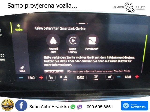 Škoda Octavia Combi 2.0 TDI (150 KS) LED+GR SJED+ACC