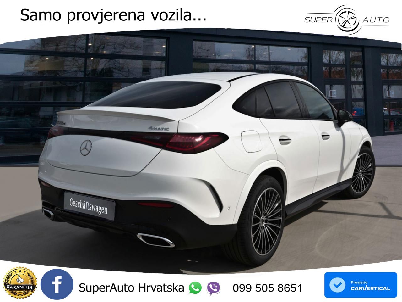 Mercedes GLC Coupe 220d (197 KS) 4MATIC 9G-TRONIC AMG ACC+GR SJED+360+PANO