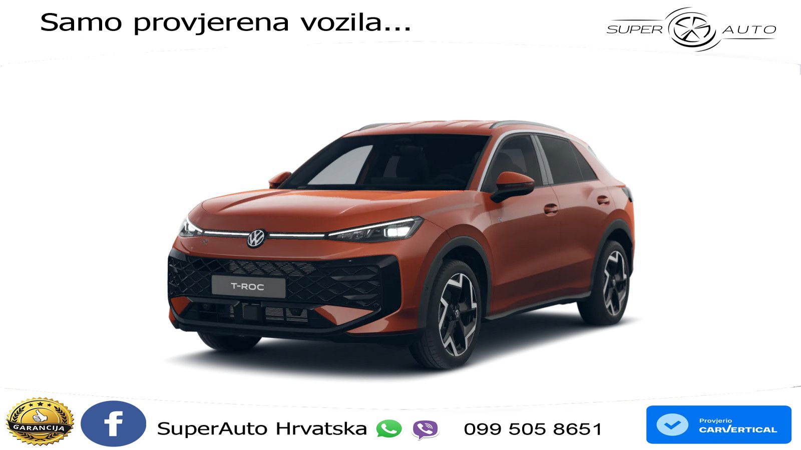 Volkswagen T-Roc 1.5 eTSI (150 KS)  DSG R-Line LED+GR SJED+ACC