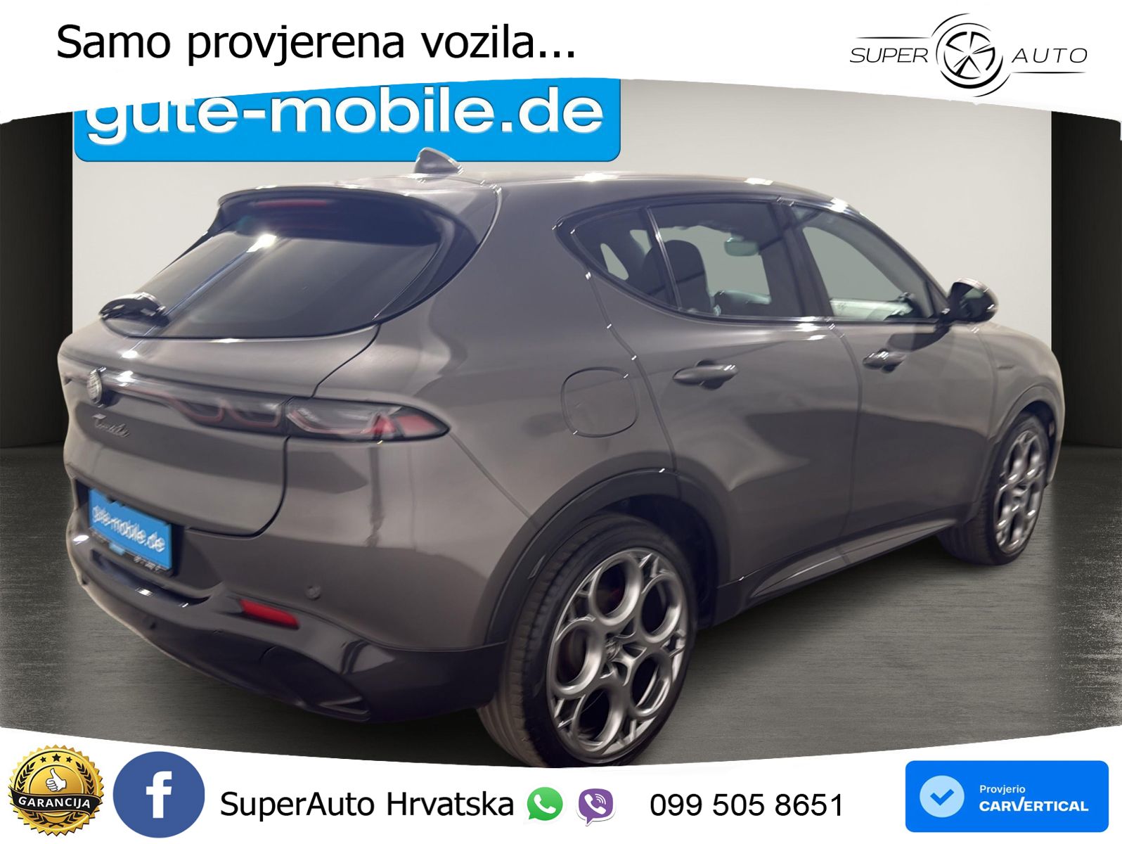 Alfa Romeo Tonale 1.5 VGT (160 KS) 48V-Hybrid TCT LED+GR SJED+ACC