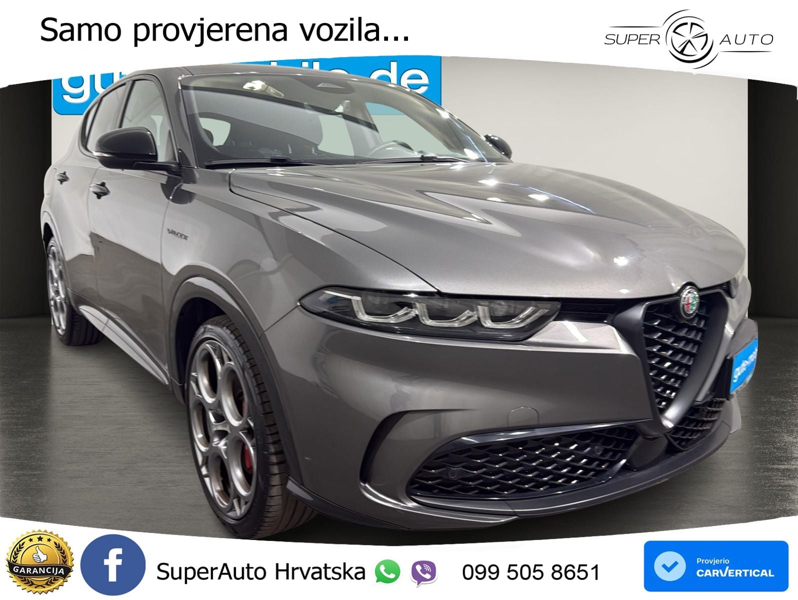 Alfa Romeo Tonale 1.5 VGT (160 KS) 48V-Hybrid TCT LED+GR SJED+ACC