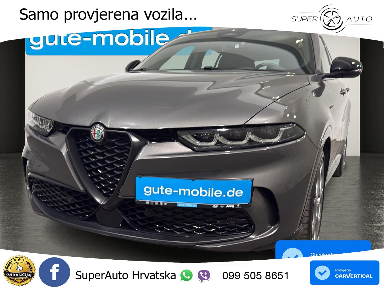 Alfa Romeo Tonale 1.5 VGT (160 KS) 48V-Hybrid TCT LED+GR SJED+ACC