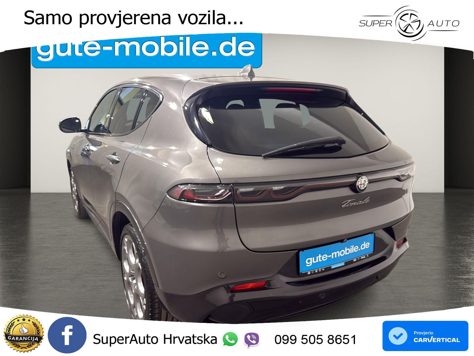 Alfa Romeo Tonale 1.5 VGT (160 KS) 48V-Hybrid TCT LED+GR SJED+ACC
