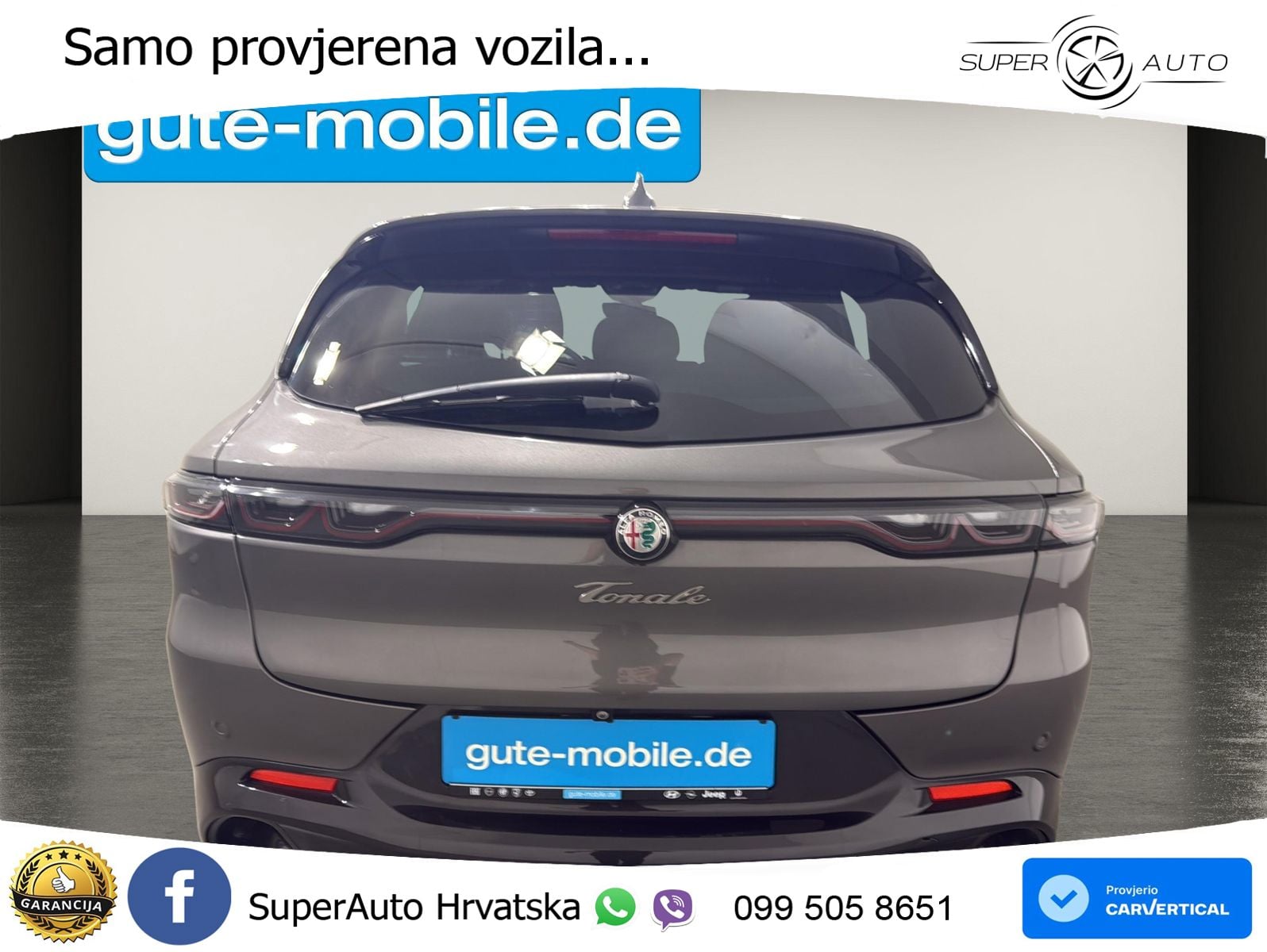 Alfa Romeo Tonale 1.5 VGT (160 KS) 48V-Hybrid TCT LED+GR SJED+ACC