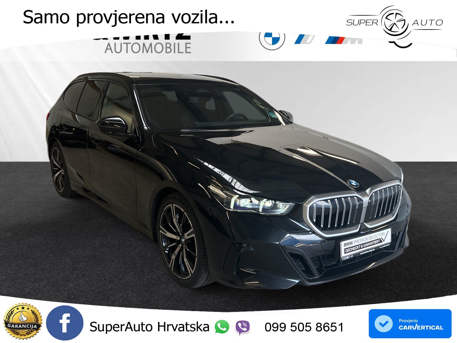 BMW 520d Touring (197 KS) xDrive Steptronic LED+GR SJED+ACC