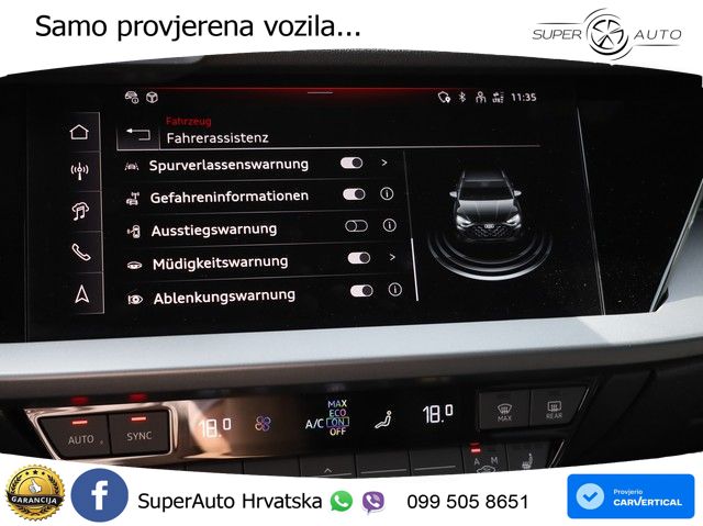 Audi A3 35 TFSI (150 KS) S tronic S line LED+GR SJED+ACC