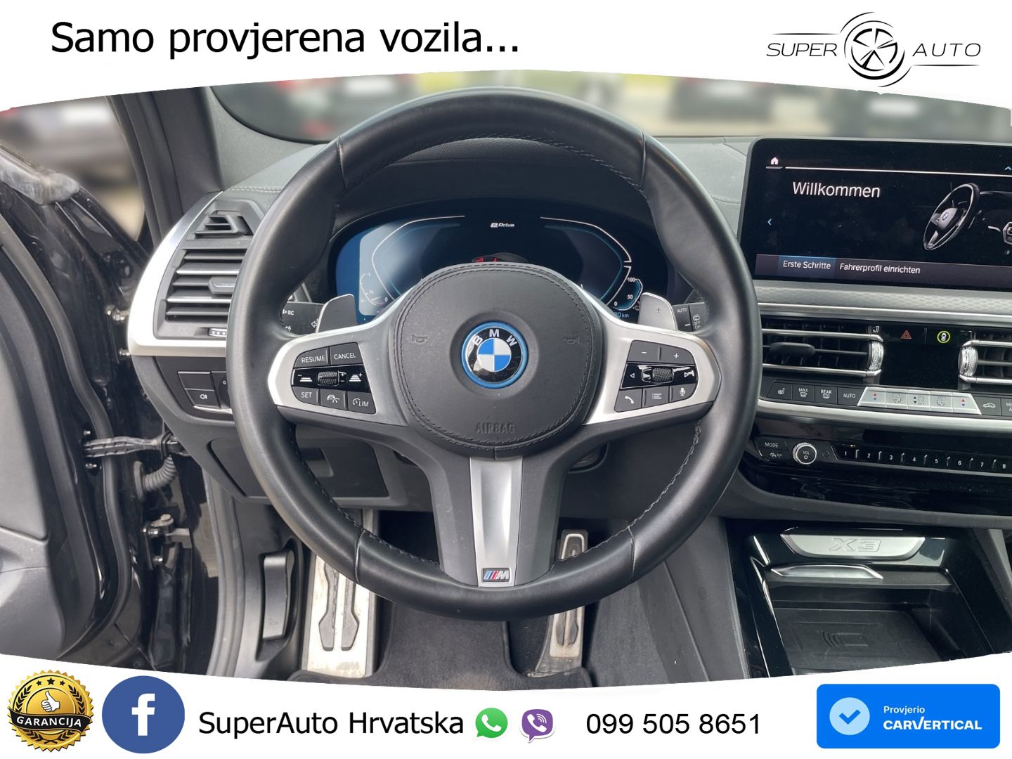 BMW X3 30e xDrive Steptronic M Sport LED+GR SJED+ACC