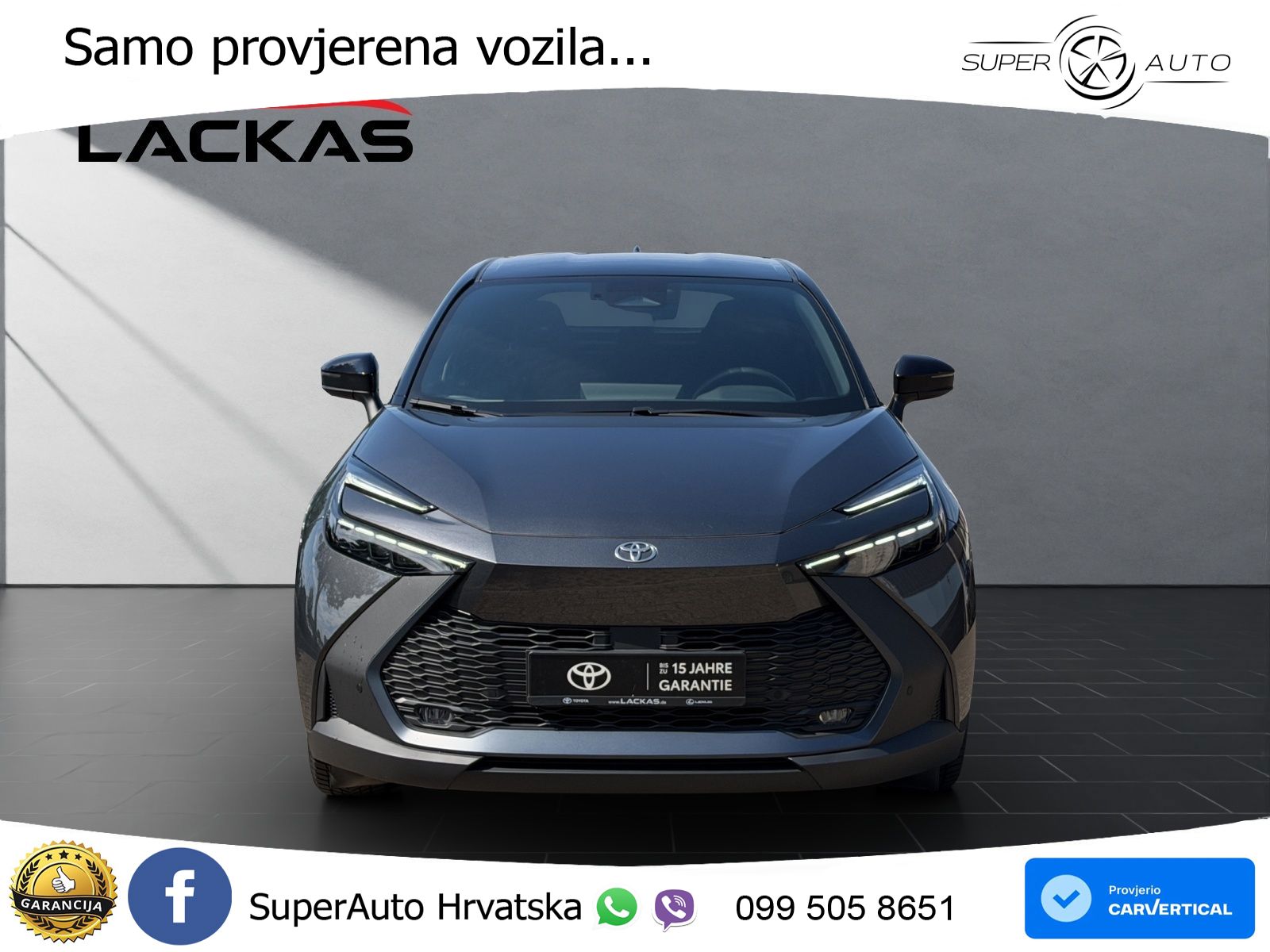 Toyota C-HR 1.8 (140 KS) Hybrid e-CVT Team D LED+GR SJED+ACC