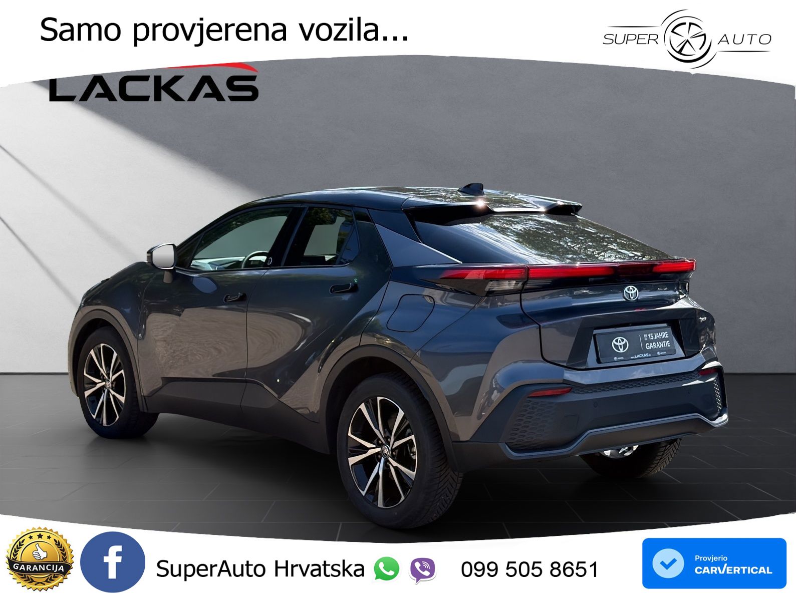 Toyota C-HR 1.8 (140 KS) Hybrid e-CVT Team D LED+GR SJED+ACC