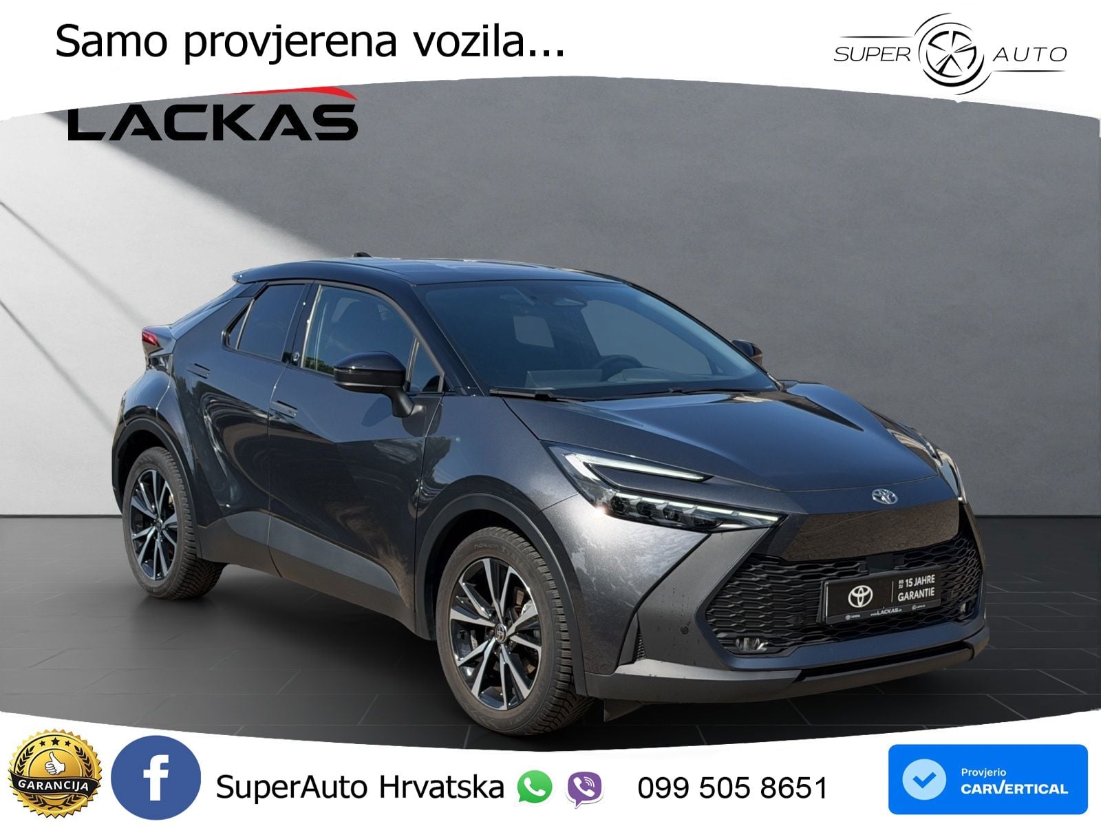 Toyota C-HR 1.8 (140 KS) Hybrid e-CVT Team D LED+GR SJED+ACC