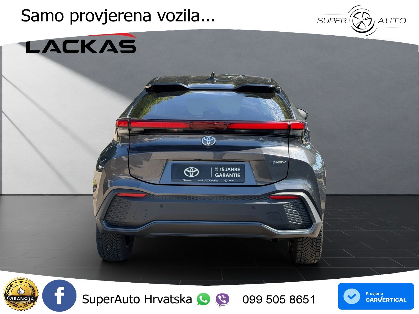 Toyota C-HR 1.8 (140 KS) Hybrid e-CVT Team D LED+GR SJED+ACC