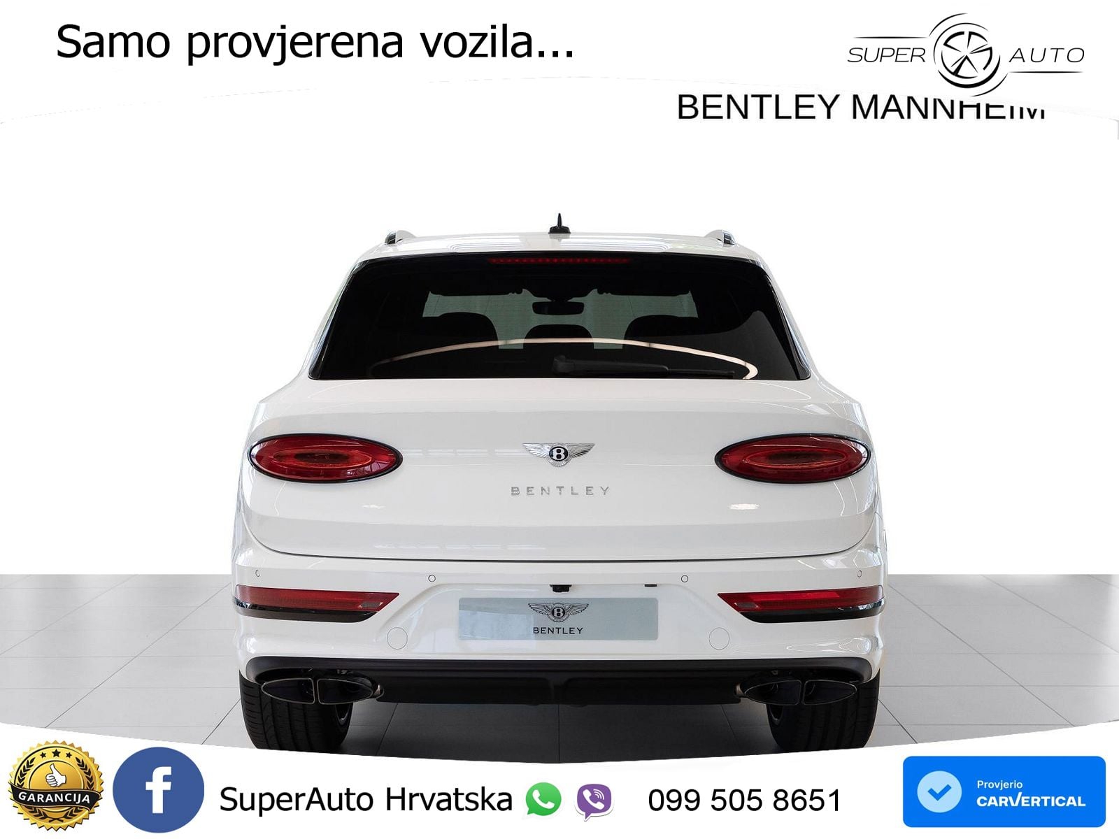 Bentley Bentayga EWB 4.0 V8 (550 KS) 4WD Automatic