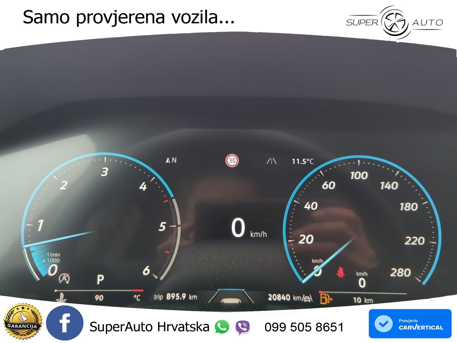 Volkswagen Touareg 3.0 V6 TDI (286 KS) 4MOTION Tiptronic ZRAČNI+ACC+GR SJED+KAM+PANO