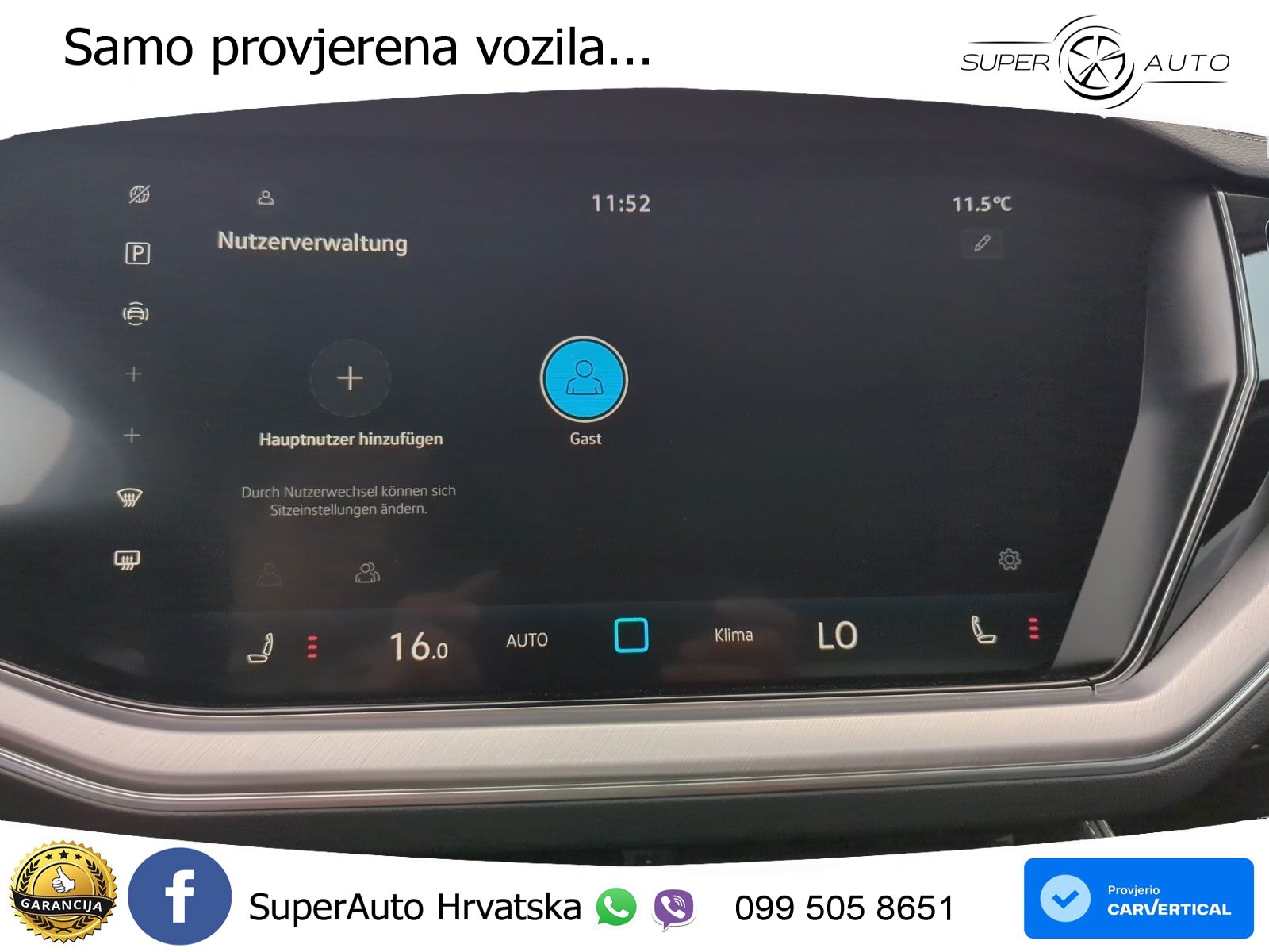 Volkswagen Touareg 3.0 V6 TDI (286 KS) 4MOTION Tiptronic ZRAČNI+ACC+GR SJED+KAM+PANO